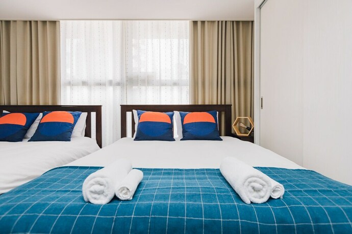 Imagen de la habitación del Hotel Higobashi Afp Luxury Apartment. Foto 33