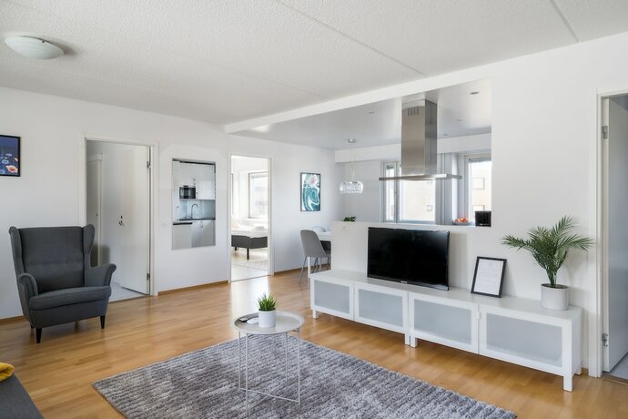 Imagen de la habitación del Hotel Hiisi Homes Helsinki Haaga. Foto 18