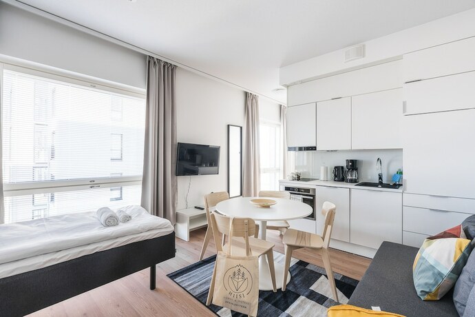 Imagen de la habitación del Hotel Hiisi Homes Turku Fatabuurinkatu. Foto 15