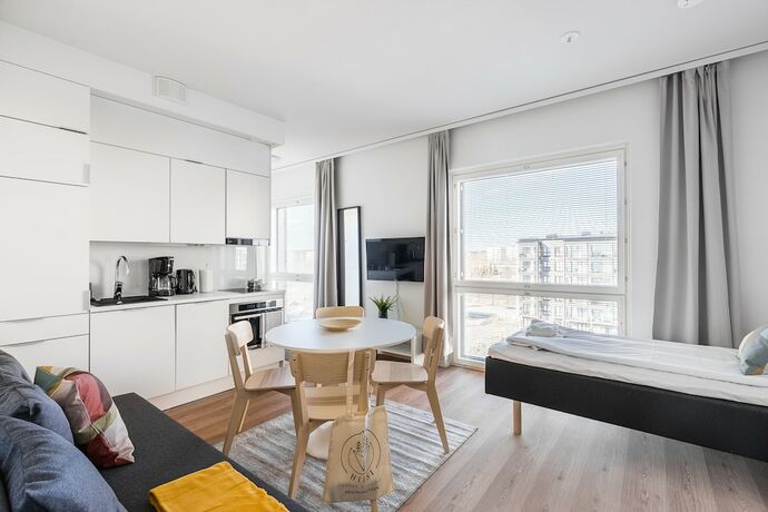 Imagen de la habitación del Hotel Hiisi Homes Turku Fatabuurinkatu. Foto 18