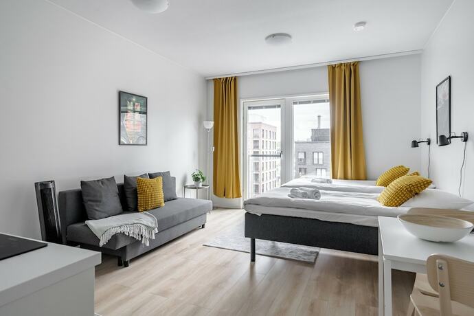 Imagen de la habitación del Hotel Hiisi Homes Turku Herttuankulma. Foto 12