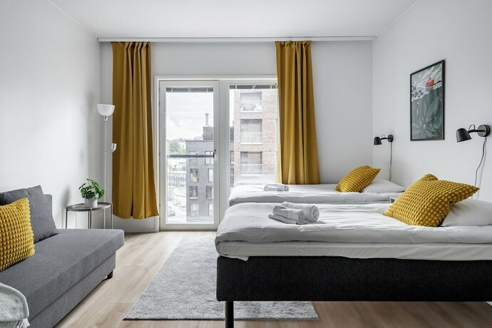 Imagen de la habitación del Hotel Hiisi Homes Turku Herttuankulma. Foto 14