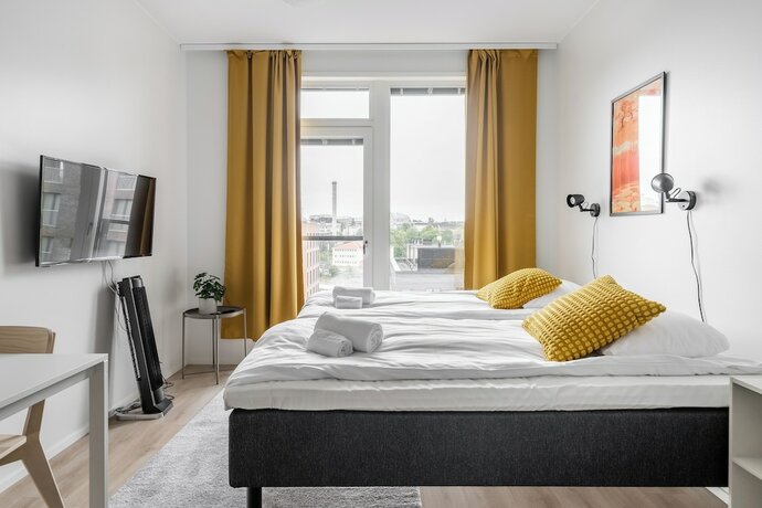 Imagen de la habitación del Hotel Hiisi Homes Turku Herttuankulma. Foto 17