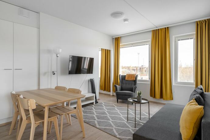 Imagen de la habitación del Hotel Hiisi Homes Turku Ratapiha. Foto 16