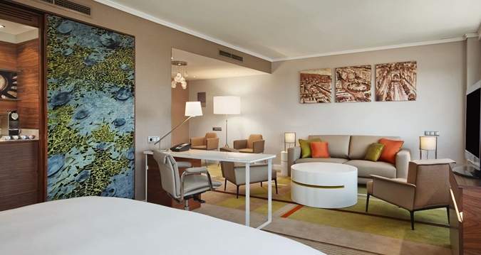 Imagen de la habitación del Hotel Hilton Barcelona. Foto 10