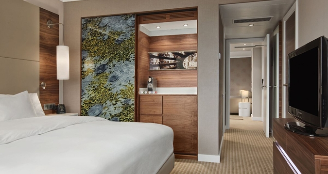 Imagen de la habitación del Hotel Hilton Barcelona. Foto 15