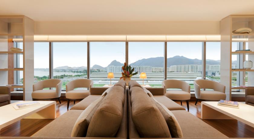 Imagen de los interiores del Hotel Hilton Barra Rio De Janeiro. Foto 12