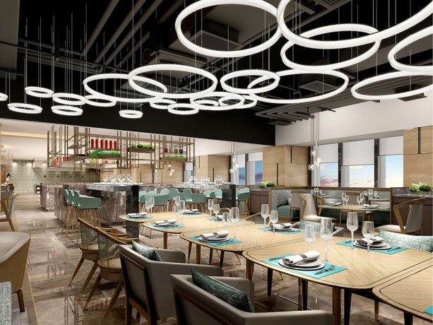 Imagen del bar/restaurante del Hotel Hilton Beijing Tongzhou. Foto 5