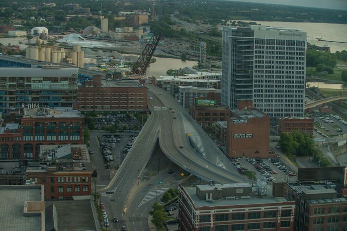 Imagen de los exteriores del Hotel Hilton Cleveland Downtown. Foto 12
