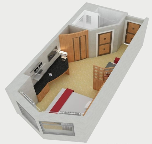 Imagen de la habitación del Hotel Hilton Club New York. Foto 17