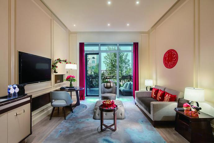 Imagen de la habitación del Hotel Hilton Dalian Golden Pebble Beach Resort. Foto 6