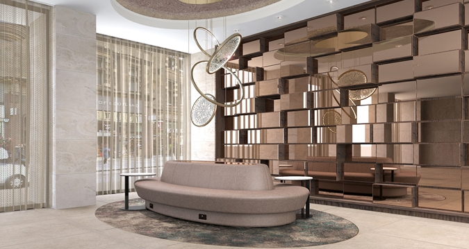 Imagen de los interiores del Hotel Hilton Edinburgh Carlton. Foto 8