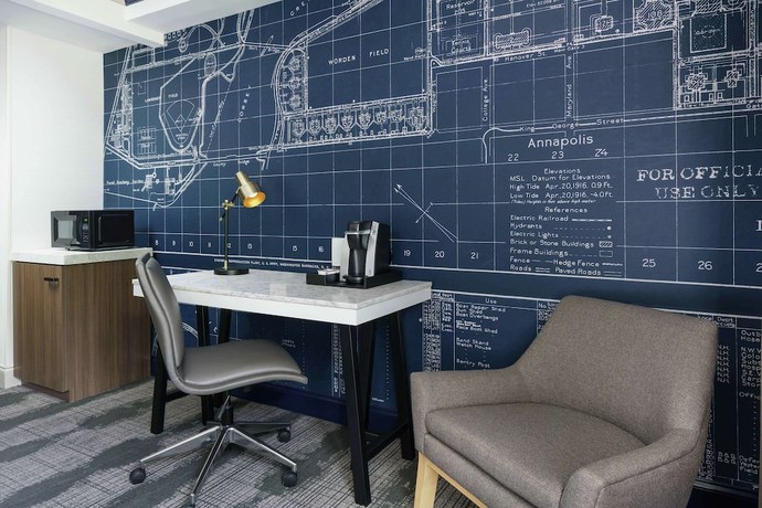 Imagen de la habitación del Hotel Hilton Garden Inn Annapolis Downtown. Foto 3