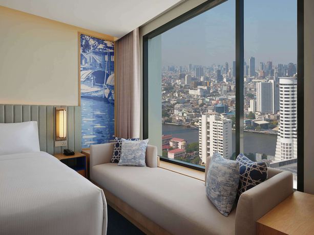 Imagen de la habitación del Hotel Hilton Garden Inn Bangkok Riverside. Foto 5