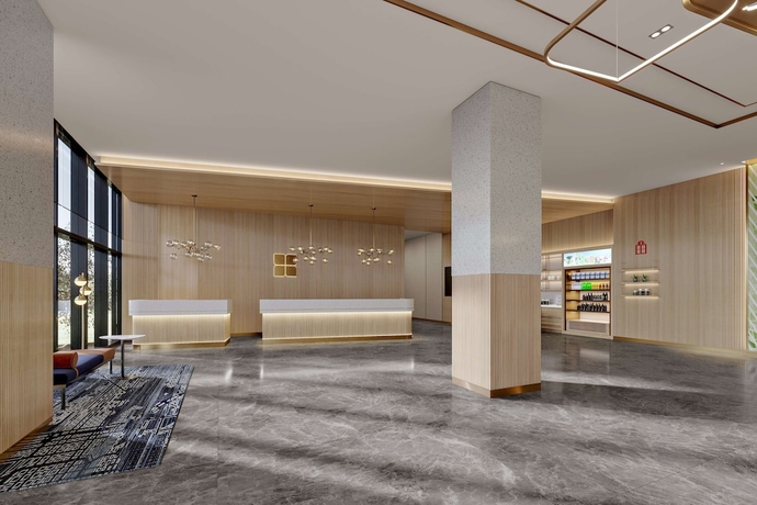Imagen de los interiores del Hotel Hilton Garden Inn Beijing Daxing International Airport. Foto 12