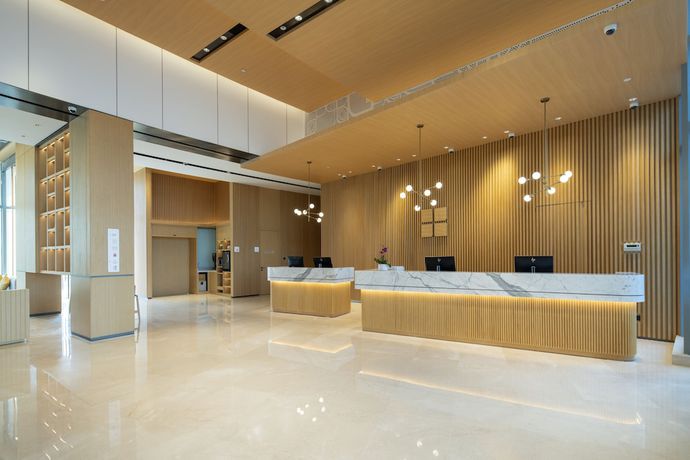 Imagen de los interiores del Hotel Hilton Garden Inn Bel Air. Foto 9