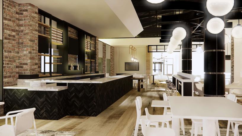 Imagen del bar/restaurante del Hotel Hilton Garden Inn Boston Canton. Foto 4