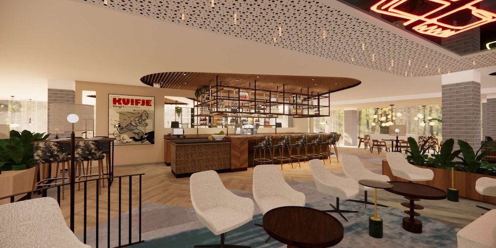 Imagen de los interiores del Hotel Hilton Garden Inn Brussels Airport. Foto 13