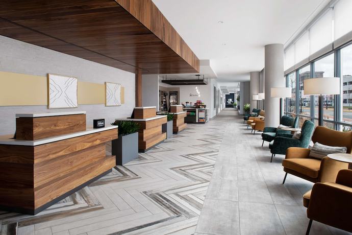 Imagen de los interiores del Hotel Hilton Garden Inn Camden Waterfront Philadelphia. Foto 20