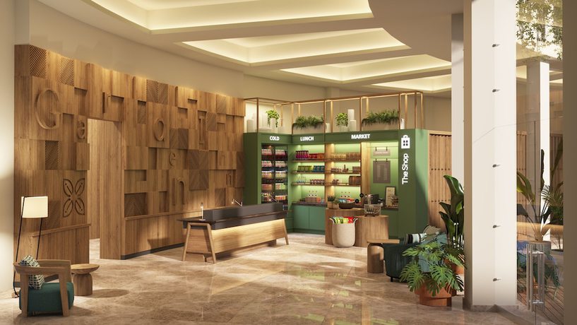 Imagen de los interiores del Hotel Hilton Garden Inn Cancun Airport. Foto 15