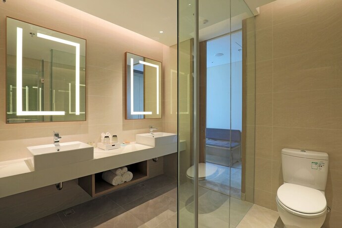 Imagen de la habitación del Hotel Hilton Garden Inn Changzhou Jintan. Foto 24