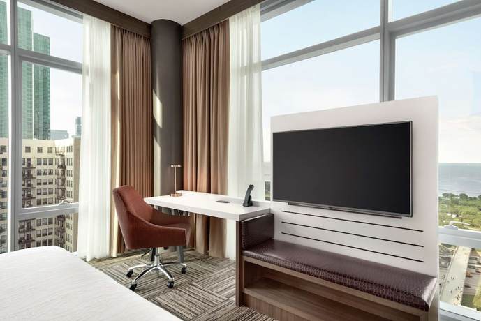 Imagen de la habitación del Hotel Hilton Garden Inn Chicago Downtown South Loop. Foto 15
