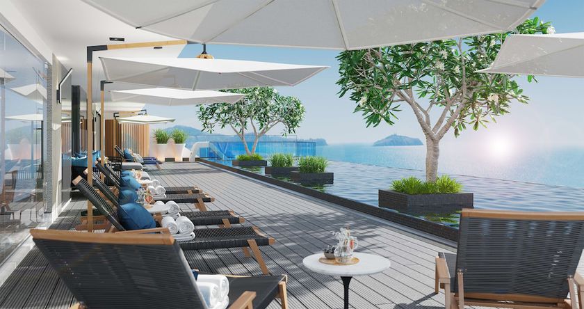 Imagen de la piscina del Hotel Hilton Garden Inn Da Nang. Foto 18