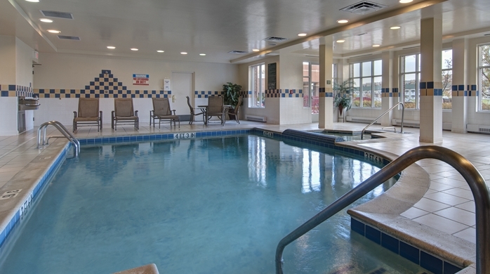 Imagen de la piscina del Hotel Hilton Garden Inn Detroit Metro Airport. Foto 6