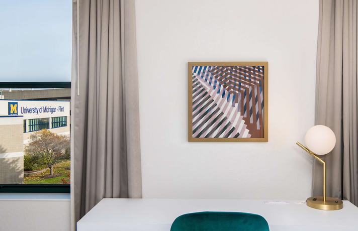 Imagen de la habitación del Hotel Hilton Garden Inn Flint Downtown. Foto 6