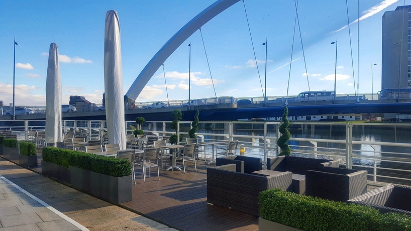 Imagen del bar/restaurante del Hotel Hilton Garden Inn Glasgow City Centre. Foto 3