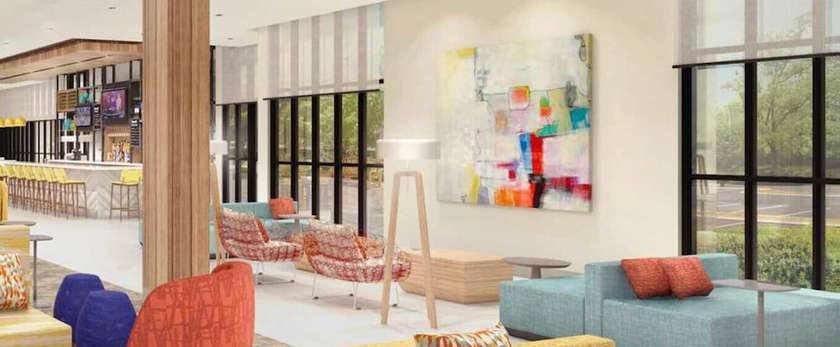 Imagen de los interiores del Hotel Hilton Garden Inn Grapevine at Silverlake Crossing. Foto 9