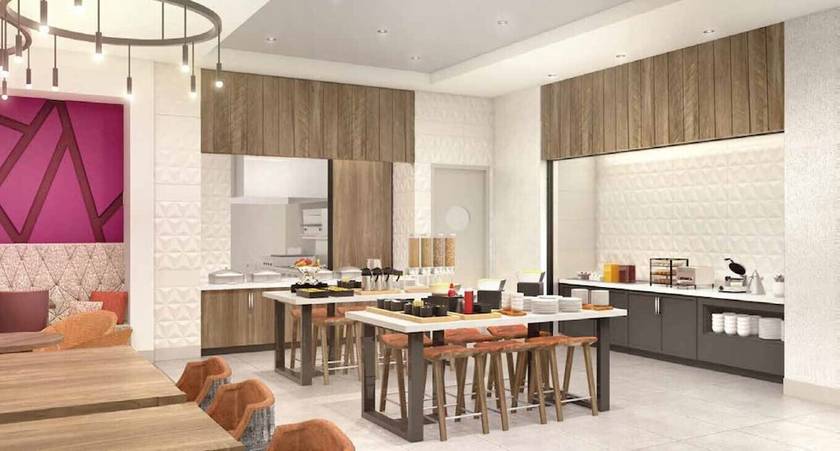 Imagen del bar/restaurante del Hotel Hilton Garden Inn Grapevine at Silverlake Crossing. Foto 1