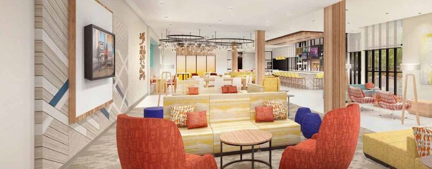 Imagen de los interiores del Hotel Hilton Garden Inn Grapevine at Silverlake Crossing. Foto 10
