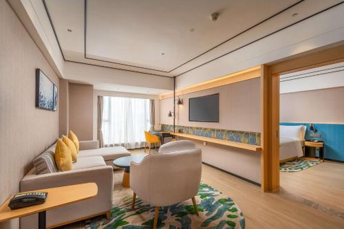 Imagen de la habitación del Hotel Hilton Garden Inn Guangzhou Airport Aerotropolis - Free shuttle to Airport. Foto 15