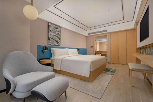 Imagen de la habitación del Hotel Hilton Garden Inn Guangzhou Airport Aerotropolis - Free shuttle to Airport. Foto 16