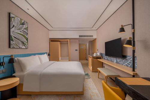Imagen de la habitación del Hotel Hilton Garden Inn Guangzhou Airport Aerotropolis - Free shuttle to Airport. Foto 19