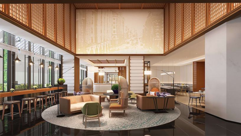 Imagen del bar/restaurante del Hotel Hilton Garden Inn Guangzhou Tianhe. Foto 5