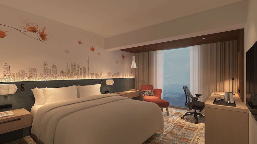 Imagen de la habitación del Hotel Hilton Garden Inn Guangzhou Tianhe. Foto 11