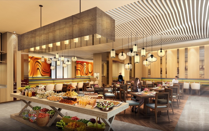 Imagen del bar/restaurante del Hotel Hilton Garden Inn Guiyang Yunyan. Foto 9