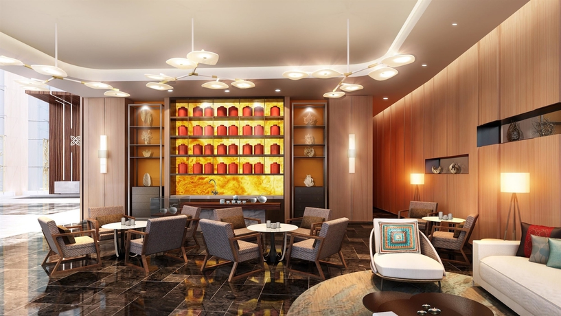 Imagen del bar/restaurante del Hotel Hilton Garden Inn Guiyang Yunyan. Foto 11