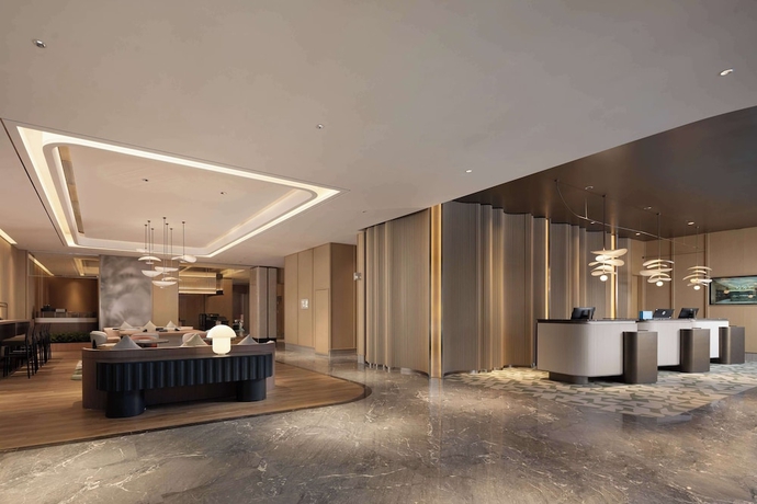 Imagen de los interiores del Hotel Hilton Garden Inn Harbin Haxi. Foto 13