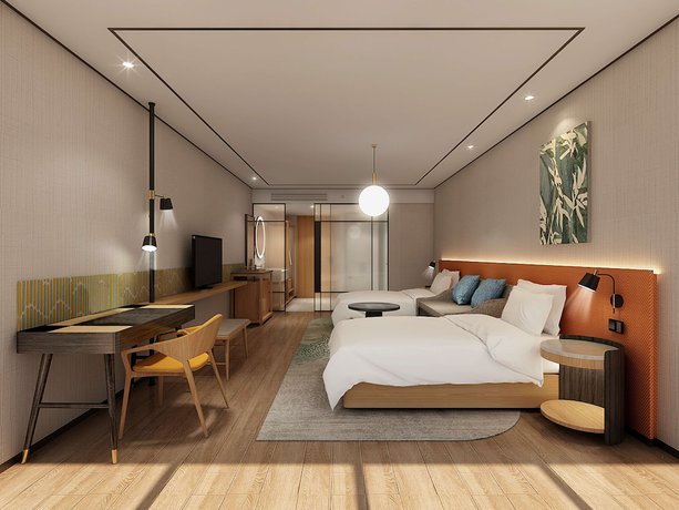 Imagen de la habitación del Hotel Hilton Garden Inn Huzhou Anji Phoenix Mountain. Foto 4