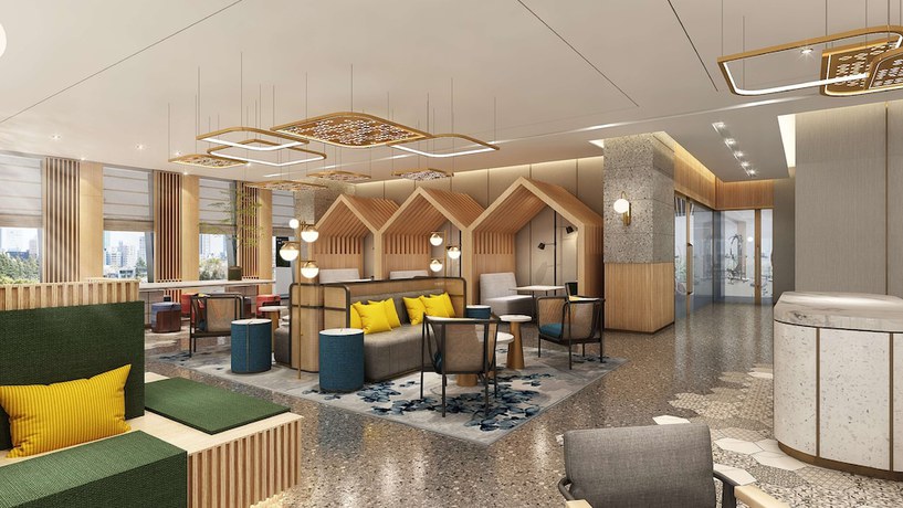 Imagen de los interiores del Hotel Hilton Garden Inn Huzhou Anji Phoenix Mountain. Foto 7