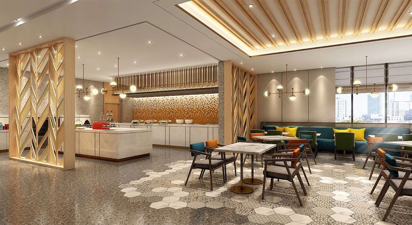 Imagen del bar/restaurante del Hotel Hilton Garden Inn Huzhou Anji Phoenix Mountain. Foto 2