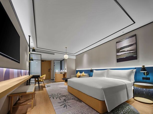 Imagen de la habitación del Hotel Hilton Garden Inn Huzhou Anji Phoenix Mountain. Foto 14