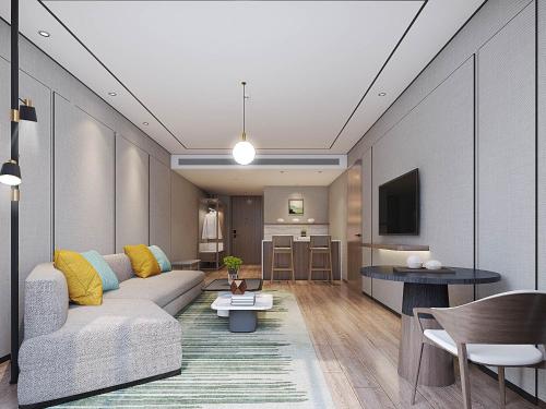 Imagen de la habitación del Hotel Hilton Garden Inn Huzhou High-Speed Railway Station. Foto 6