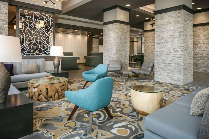 Imagen de los interiores del Hotel Hilton Garden Inn Iowa City Downtown University. Foto 20