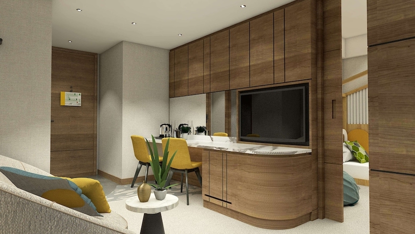 Imagen de la habitación del Hotel Hilton Garden Inn Jakarta Taman Palem. Foto 14