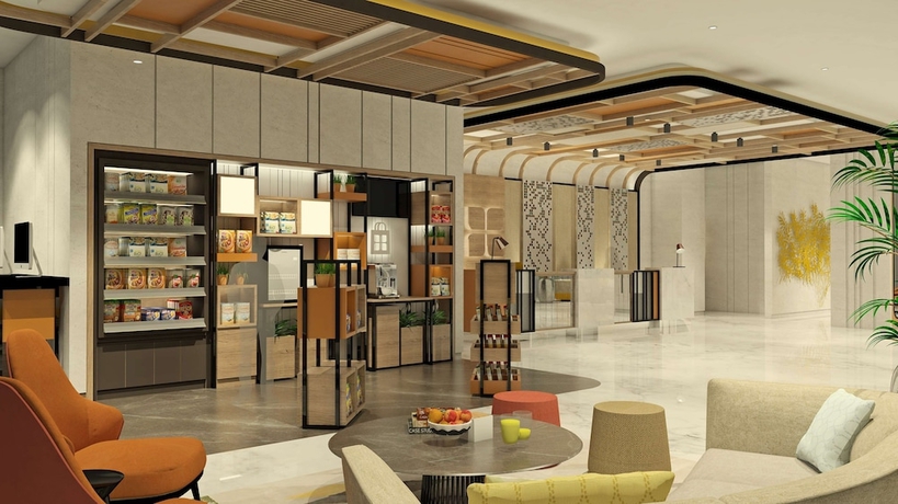 Imagen del bar/restaurante del Hotel Hilton Garden Inn Jakarta Taman Palem. Foto 4