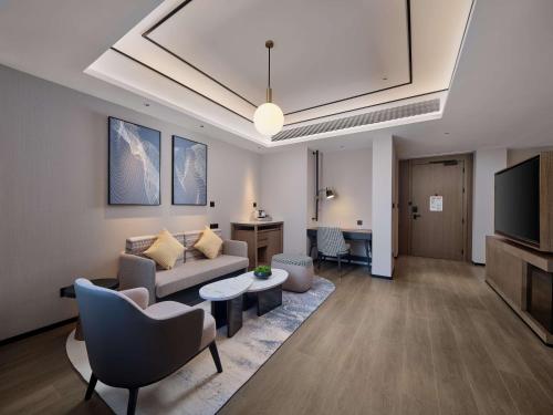 Imagen de la habitación del Hotel Hilton Garden Inn Ji\'Nan High-Tech Zone. Foto 14